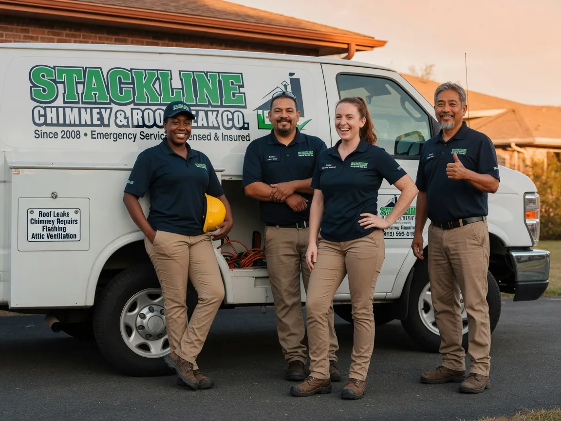 Chimney flashing repair company in Hornbrook, CA